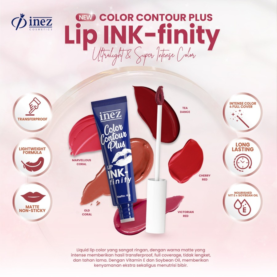 Inez Color Contour Plus Lip INK-finity
