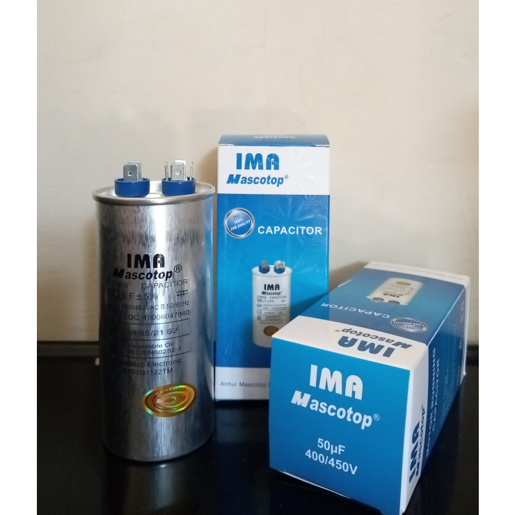 Kapasitor AC 50UF “IMA” / Capacitor AC