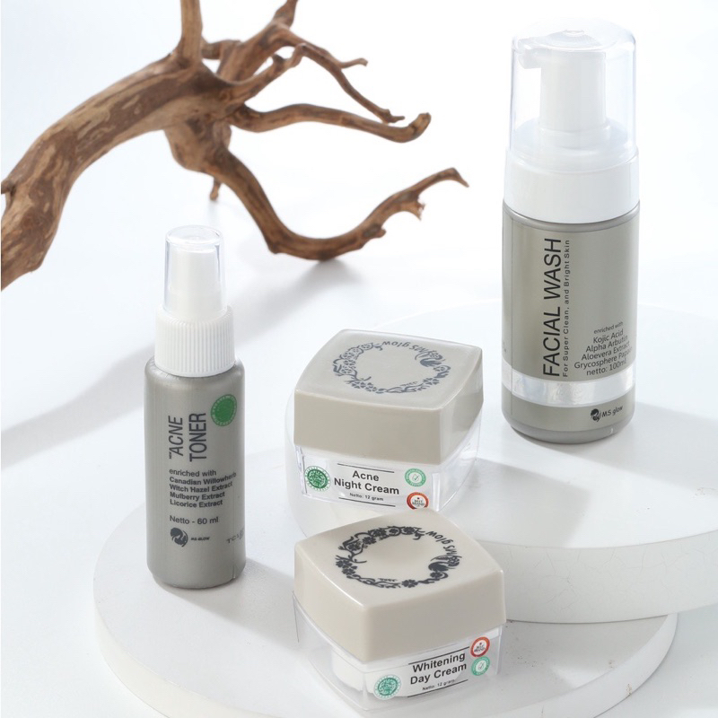 MS GLOW PAKET ACNE SERIES