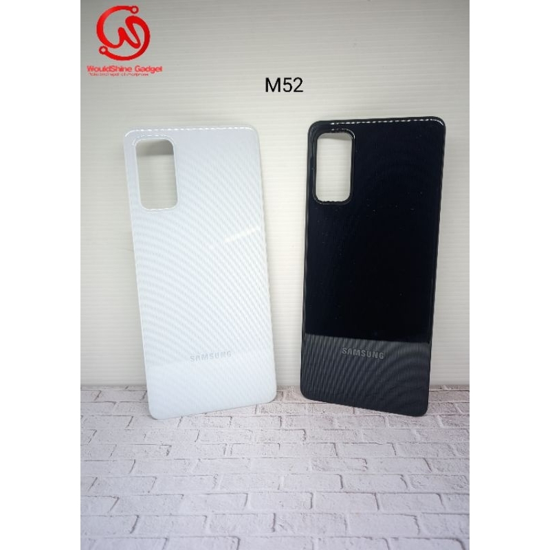 BACKDOOR BACKCOVER BACK CASING SAMSUNG M52 ORIGINAL