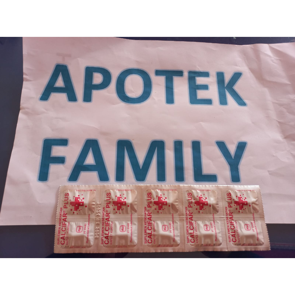Calcifar Plus Strip 10 Kaplet