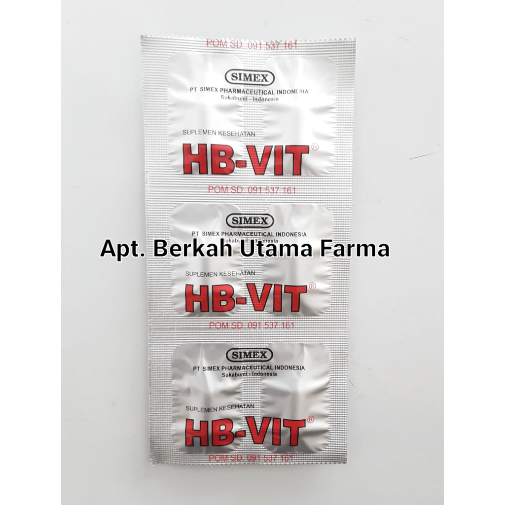 HB-vit strip isi 6 tablet
