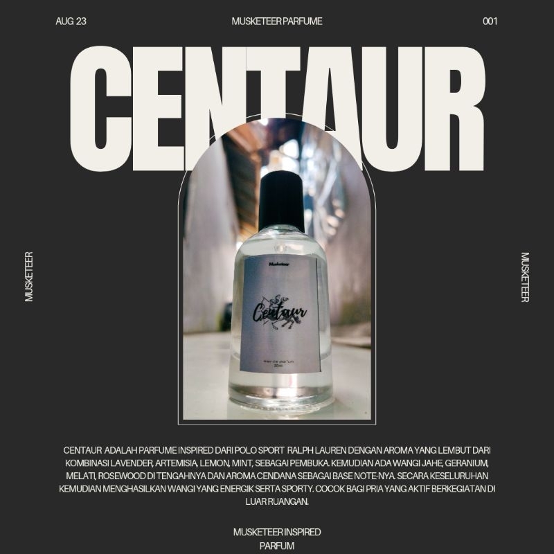 Musketeer parfum Centaur 30ml