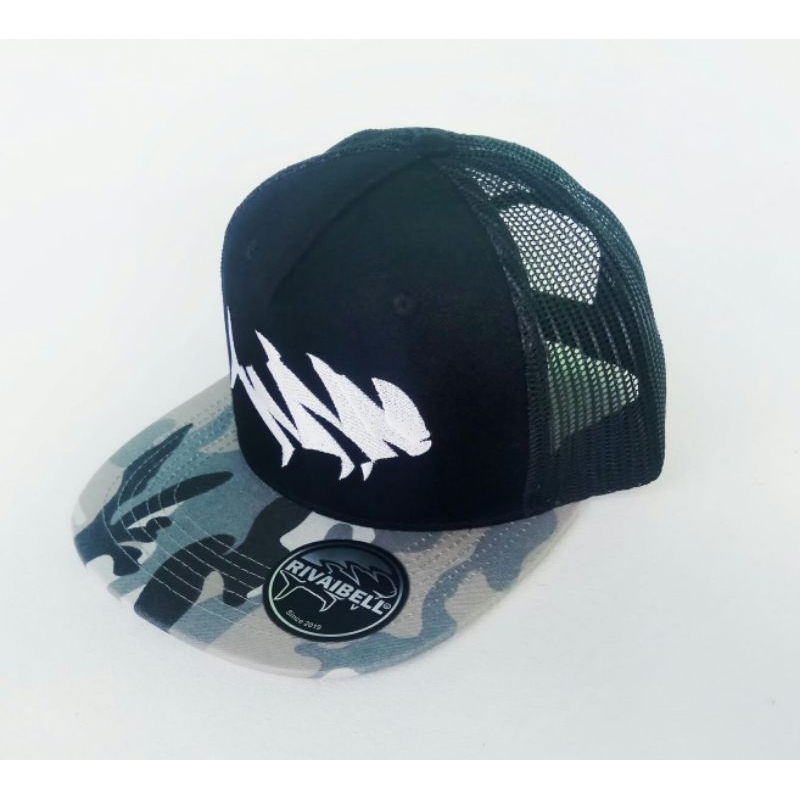 Snapback topi mancing Rivaibell