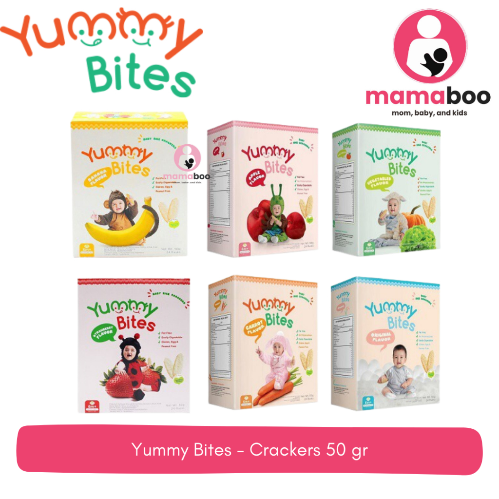 Yummy Bites - Crackers 50 gr