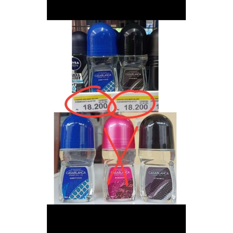 DEODORANT CASABLANCA BESAR ✅