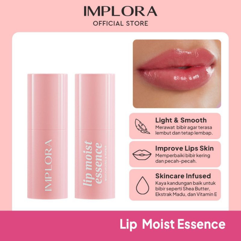 IMPLORA- lip moist Essence Moisturizing & repair