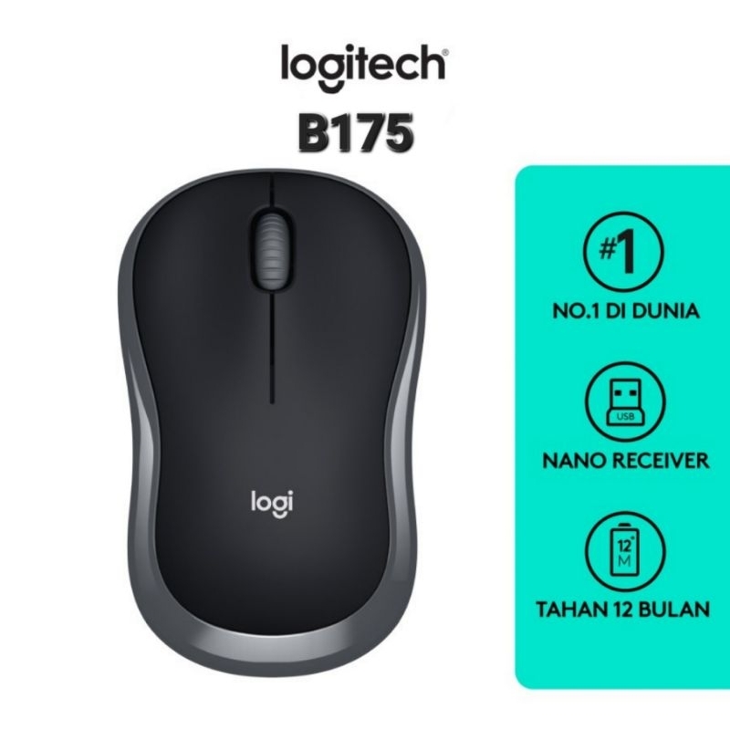 MOUSE WIRELESS LOGITECH B175 ORIGINAL