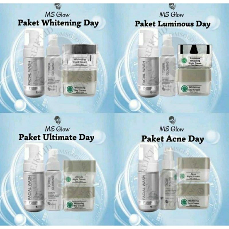 Paket wajah MS GLOW