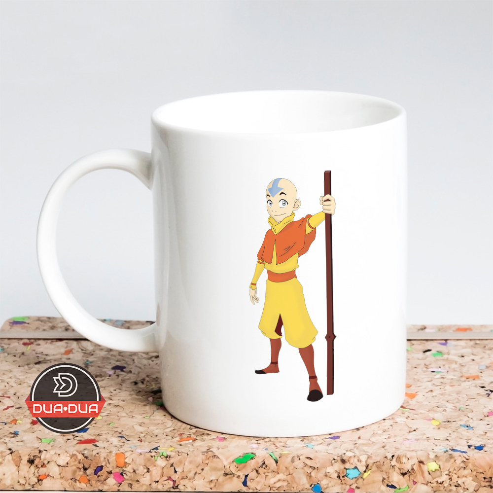 Mug cangkir aang vector