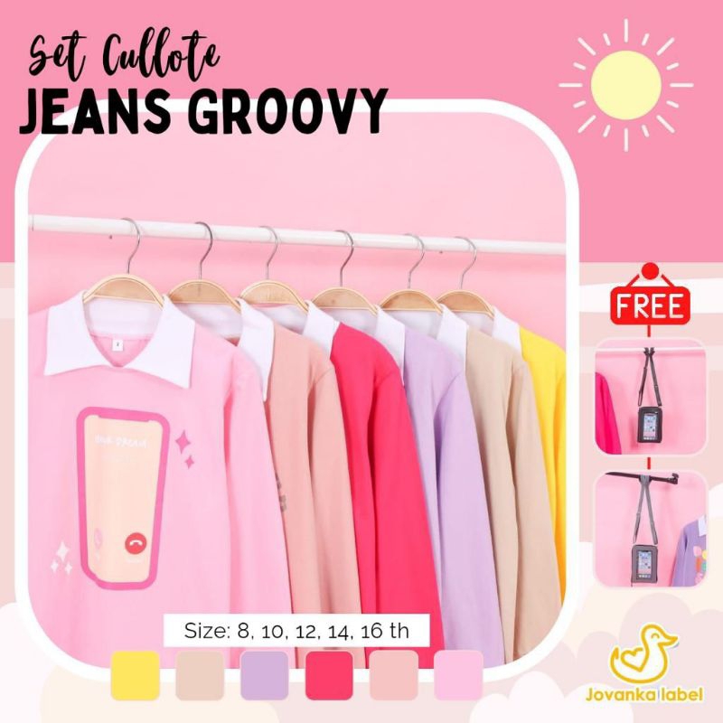 set baju dan celana jeans