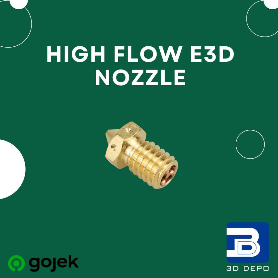 HIGH FLOW E3D V6 Clone-CHT Tip Nozzles Brass Copper Print Head