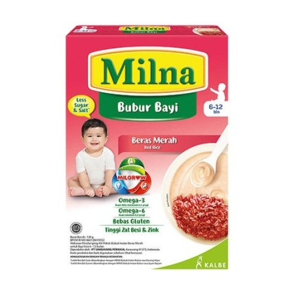 Milna Bubur Regular 6+ 120gr