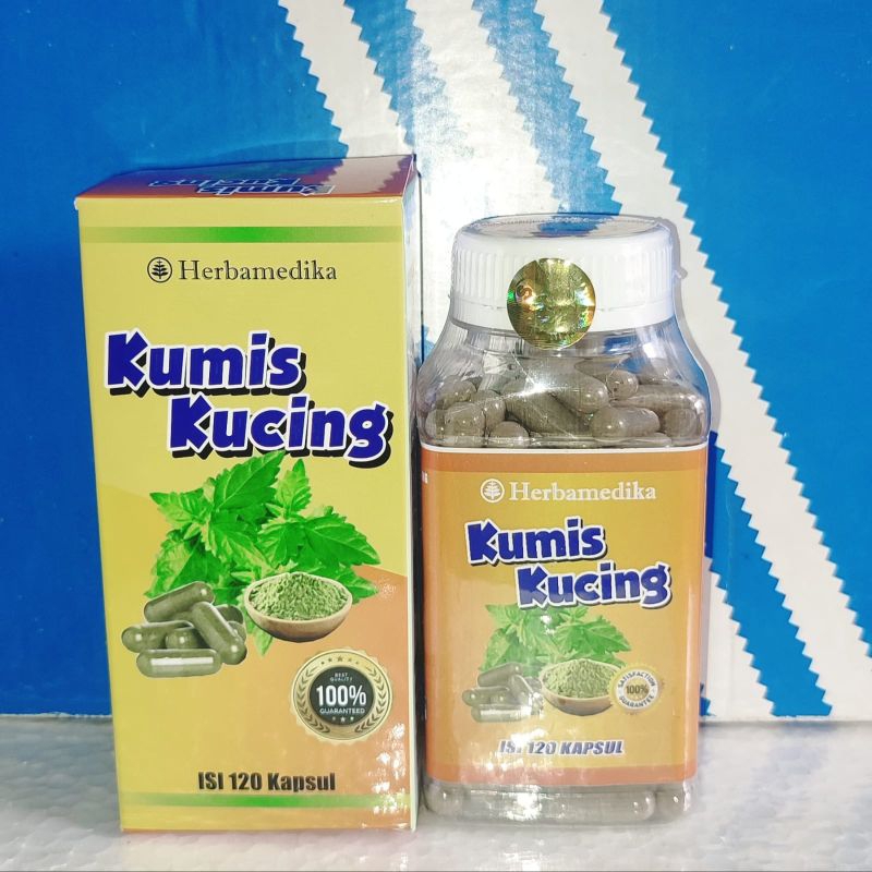 KAPSUL KUMIS KUCING 120 KAPSUL HERBAMEDIKA