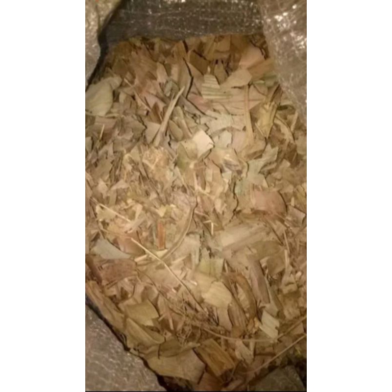 Daun Bambu Cacah Kering