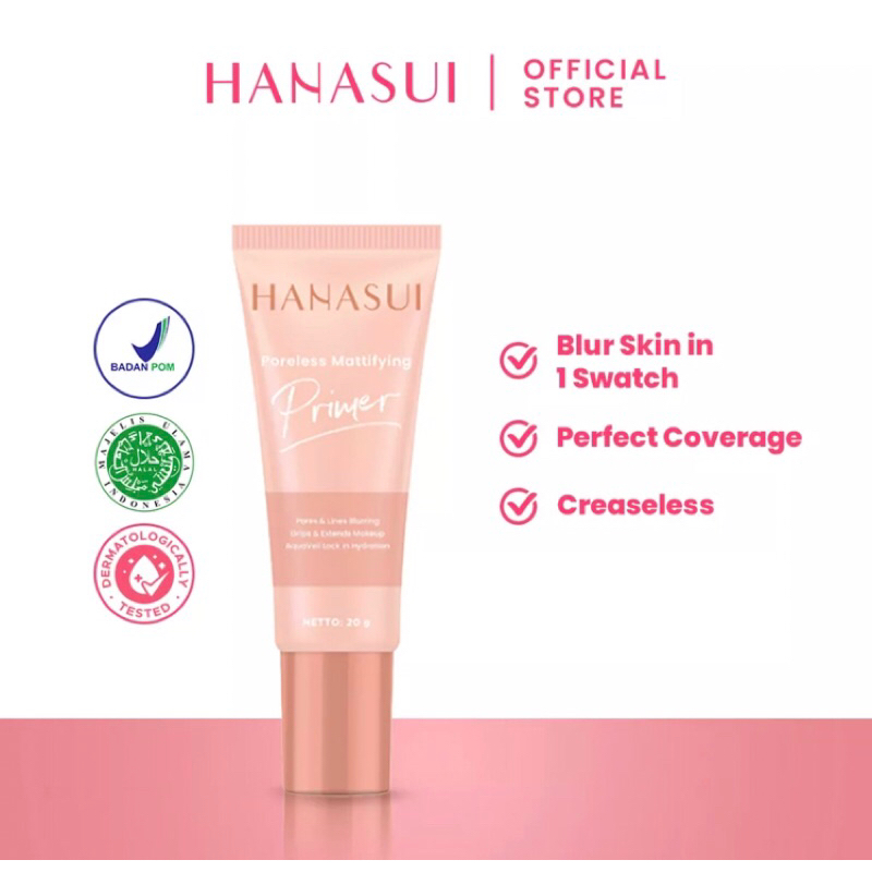 BY.FAST-Hanasui  Poreless Matifiying Primer 20 gr