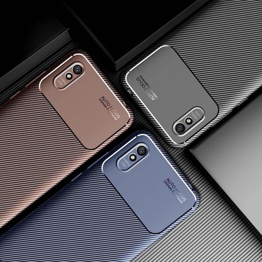 Softcase Original Xiaomi Redmi 9A Anti fall Camera Protector Case