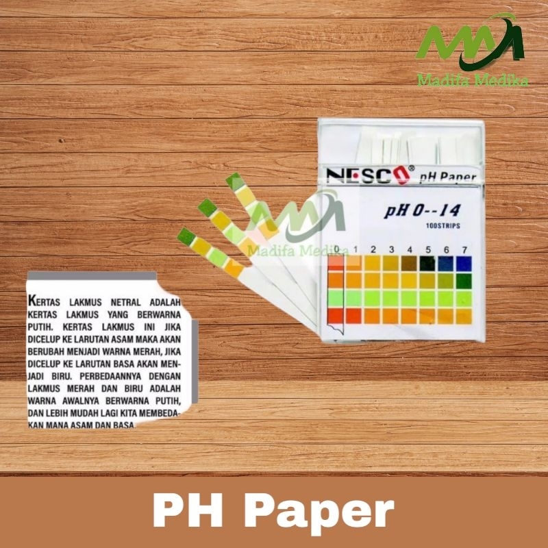 PH Test Paper  Kertas Pengukur PH