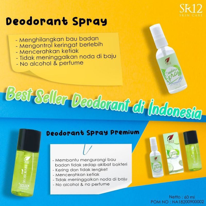 deodorant ST12 regular dan premium