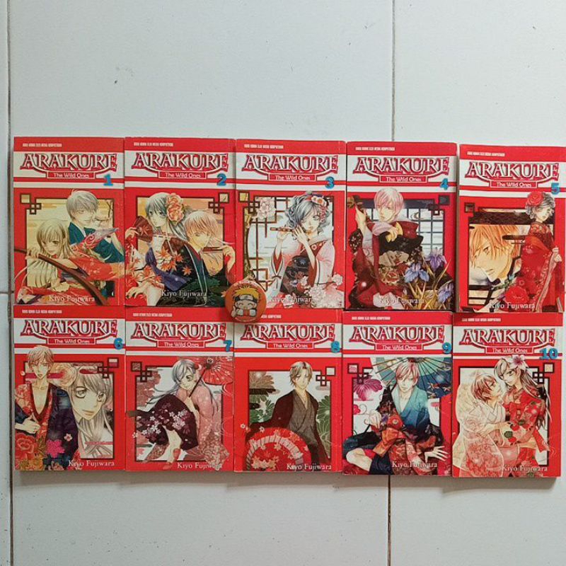 komik arakure 1-10T