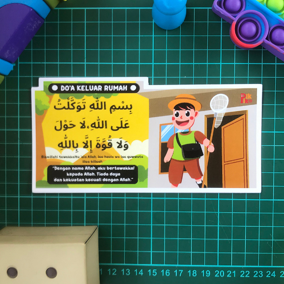 [ECER] Sticker Do'a Keluar Rumah