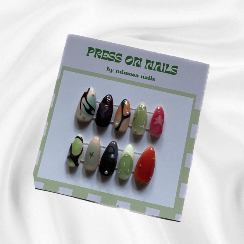 Cool Y2k Press On Nails