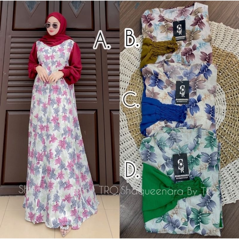gamis cringkel ld 110 - 115