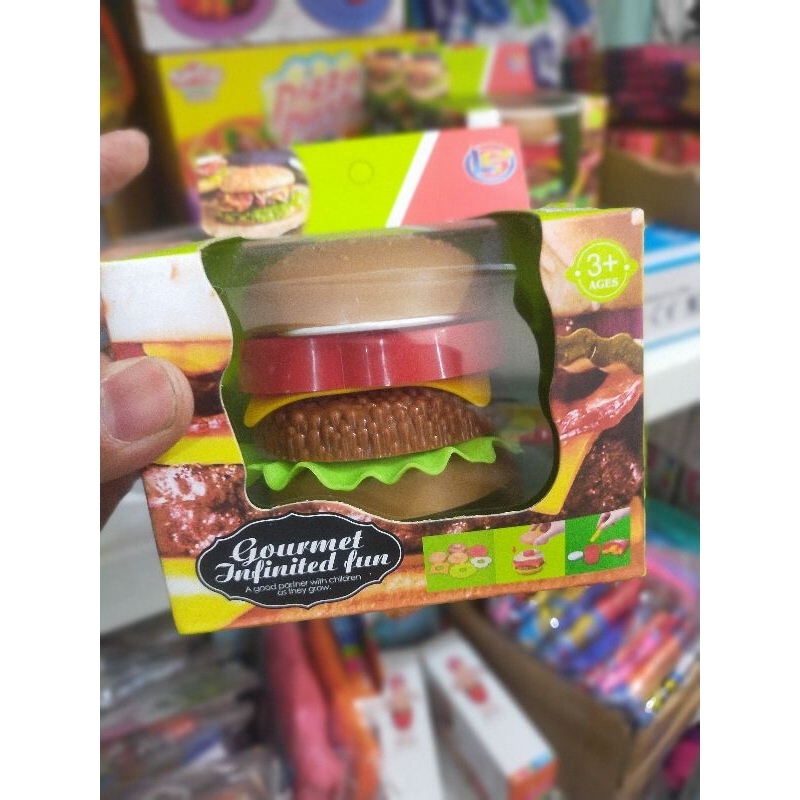 mainan edukasi haburger