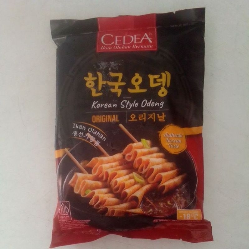 Cedea Korean Style Odeng Original 480gr