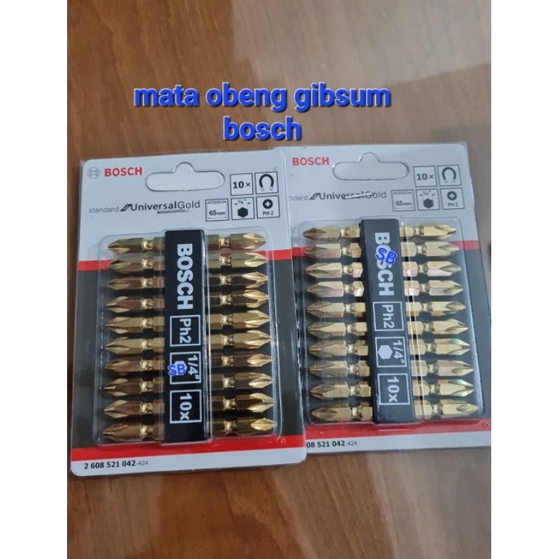 mata obeng gibsum