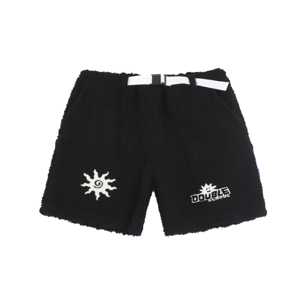 Double School - Viewed Shorts Black