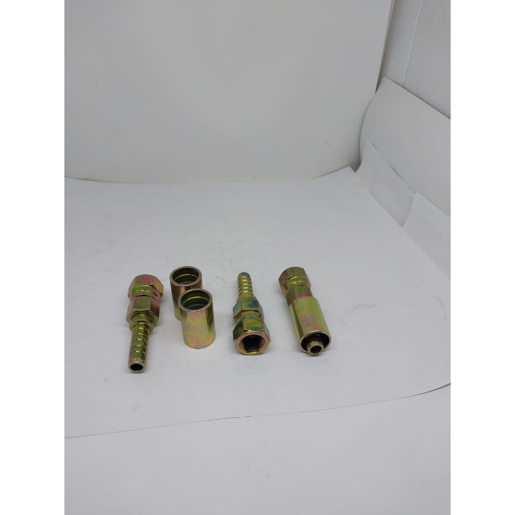 Copling Fitting Set Hex Teflon + Slevee 3/4" Female JIC