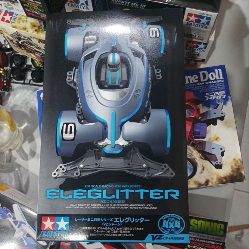 Ready Tamiya 18100 eleglitter VZ chassis