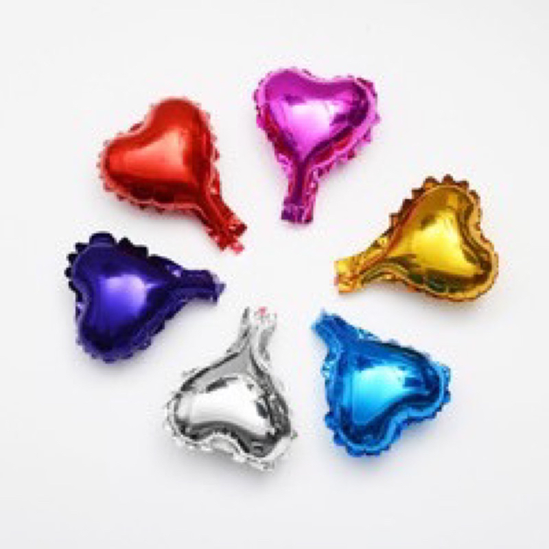 BALON HATI 10cm CANTIK