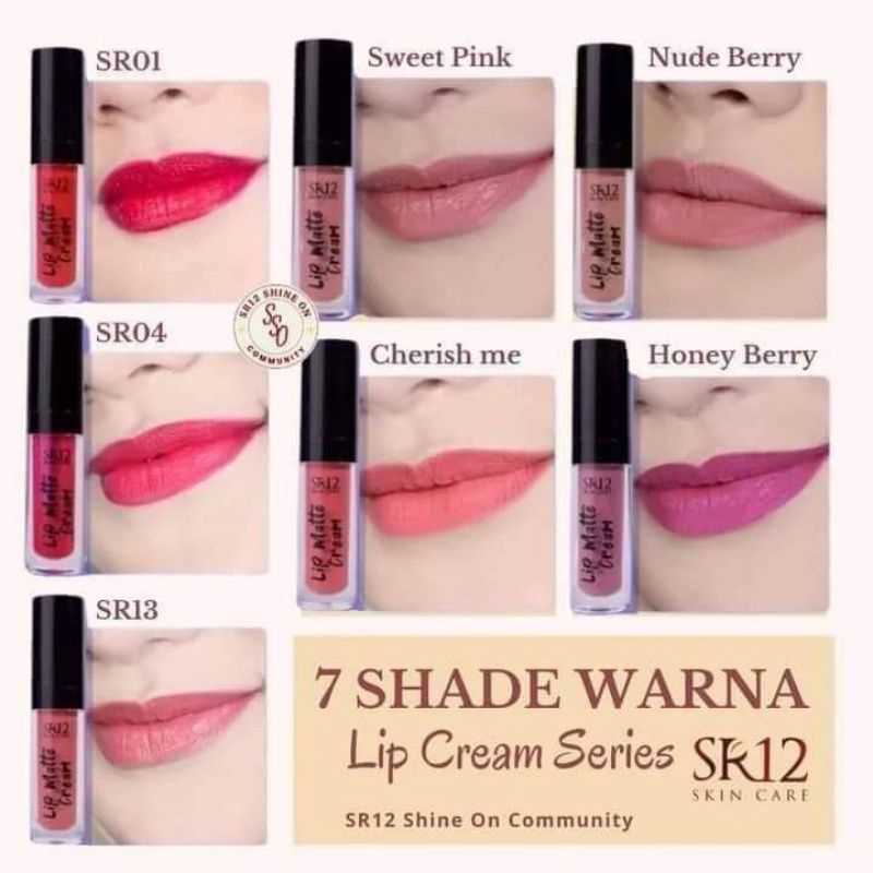 Lip cream matte  mini SR12