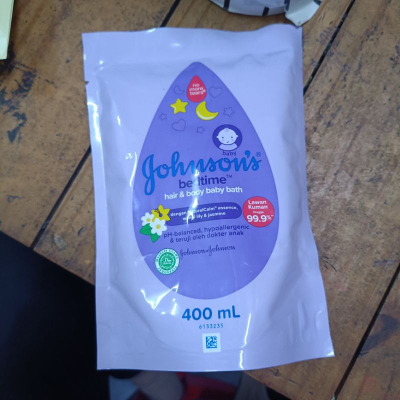 Sabun cair refill johnson's 400ml