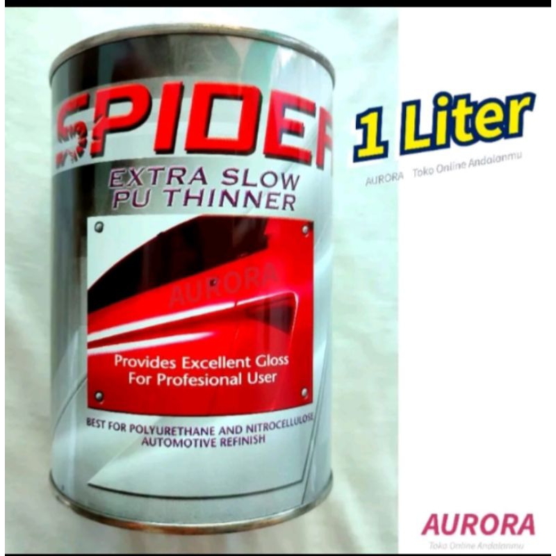 TINER SPIDER PU EXTRA SLOW 1LITER
