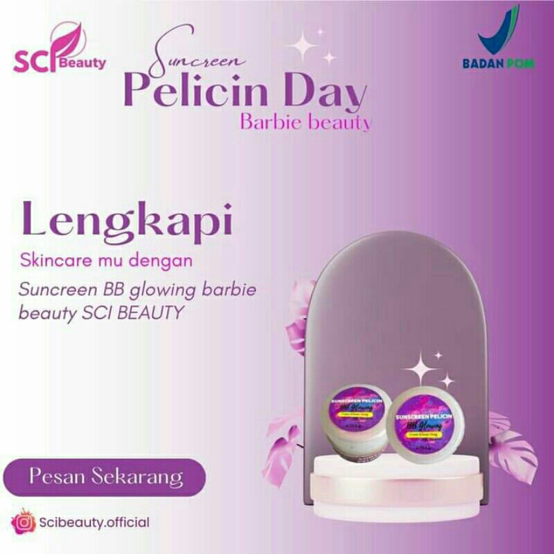 SUNSCREEN SCI By Barbie Beauty BPOM