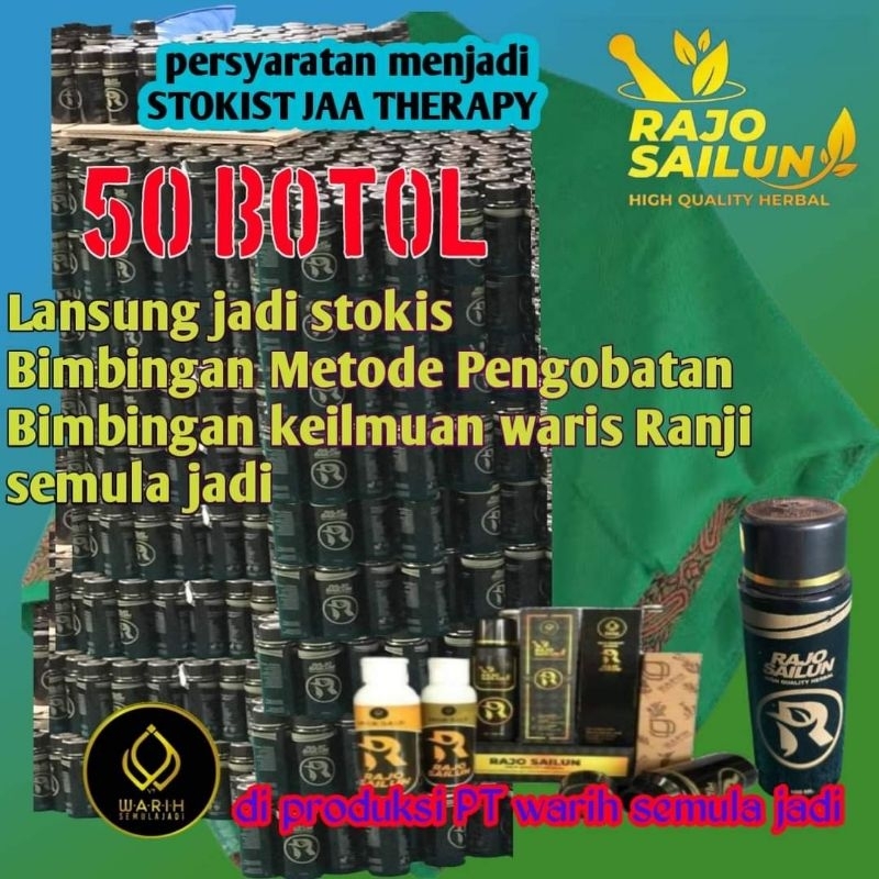 PROGRAM STOKIES 50 BOTOL RAJO SAILUN JAA THEERAPY