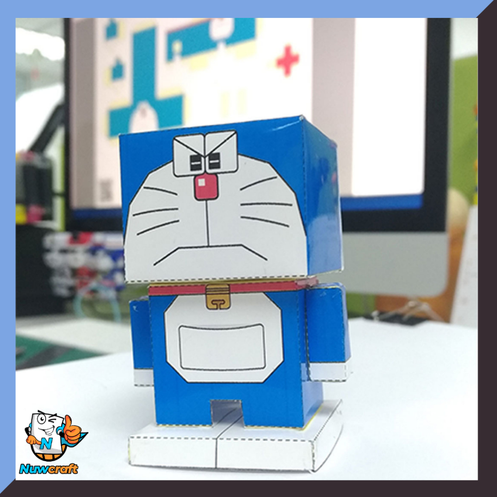 Nuwcraft Danbo Papercraft Doraemon