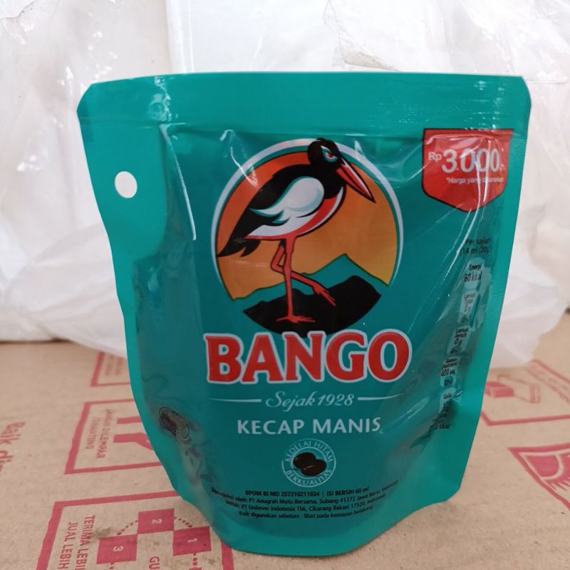 KECAP MANIS BANGO MINI, KECAP BANGO 60ML