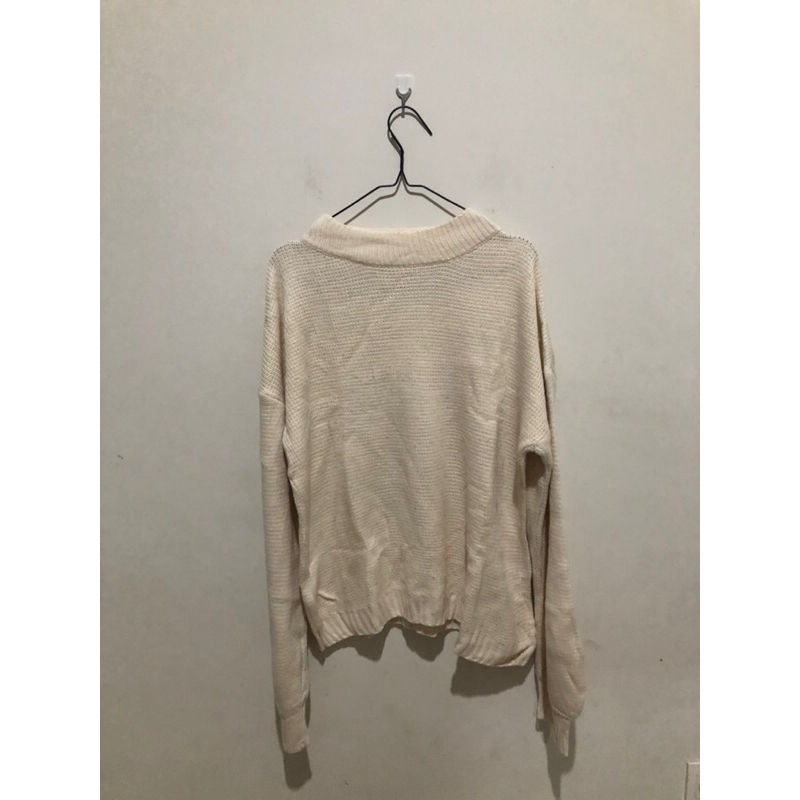 Preloved - Sweater Oversize Broken White