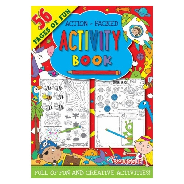 [Squiggle] UK Action Packed Activity Book