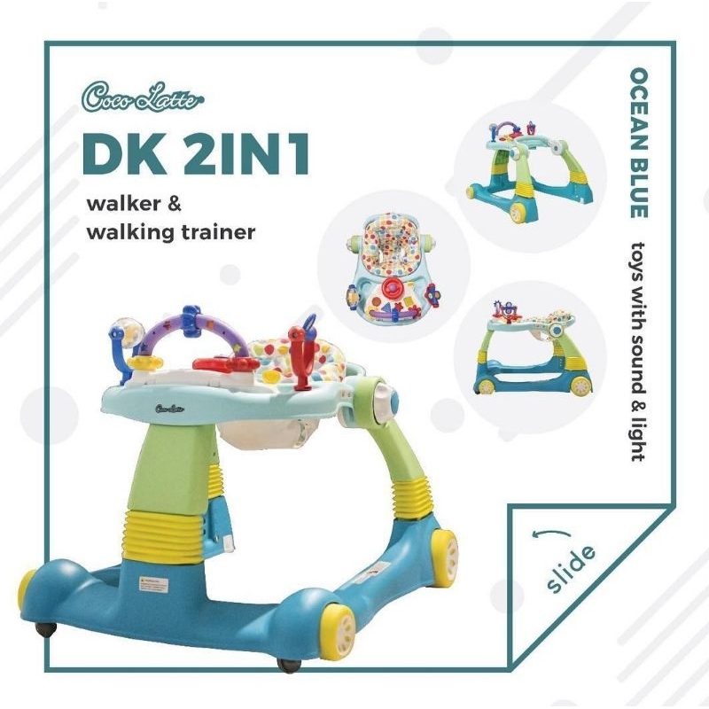 baby walker 2in1 cocolatte
