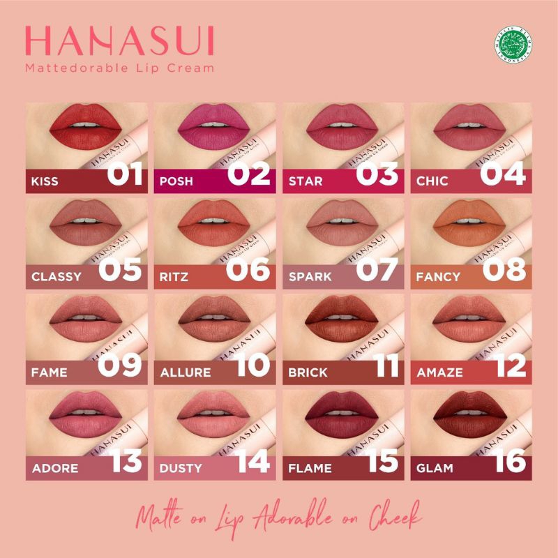 Lipcream Hanasui mattedorable