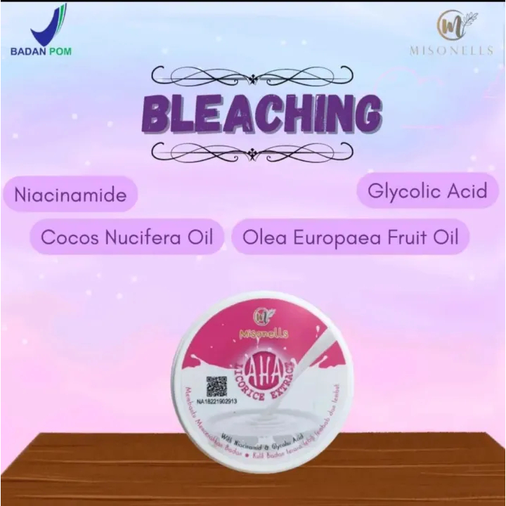 Misonells Bleaching Badan Licorice Extract 100g
