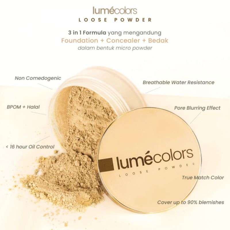 loose powder light lumecolors