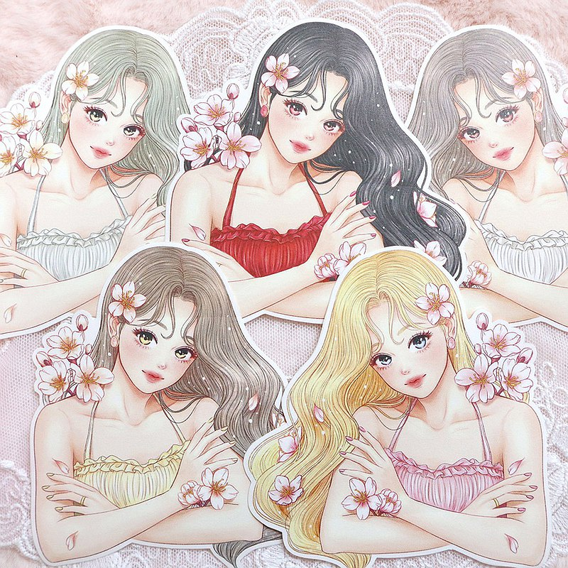 o1004 Adele Sticker (Sample 5 sheets)