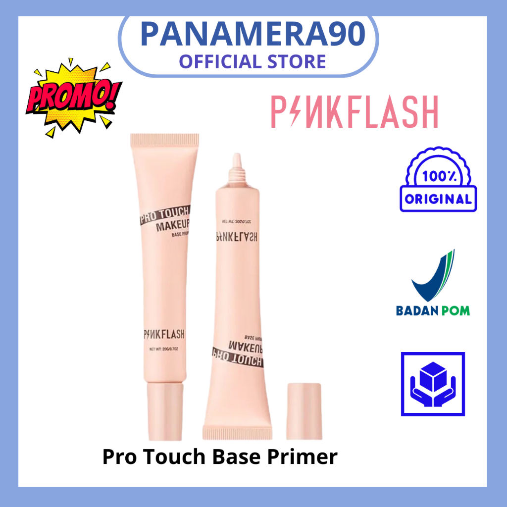 PINKFLASH Pro Touch Pore Minimizer Primer Matte Poreless Smooth Fine Line Soft-focus Blurring Mattifying
