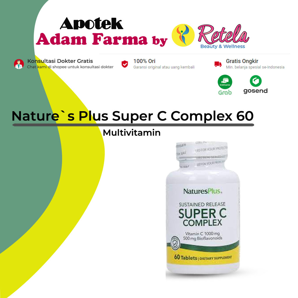 Nature`s Plus Super C Complex 60